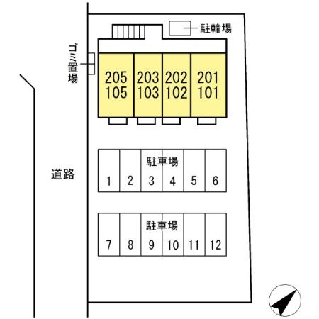 クレストAの地図