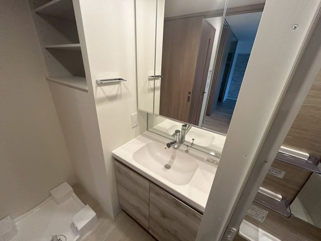 コンフォリア・リヴ本町WEST Qの洗面所