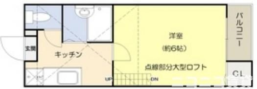 葛飾区青戸６丁目のアパートの間取り