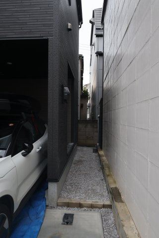 【外観】 | 《仲介手数料無料》練馬区南大泉１丁目32-14(全1戸)新築一戸建てリナージュ | 撮影日 2025年10月16日 15:40 曇り