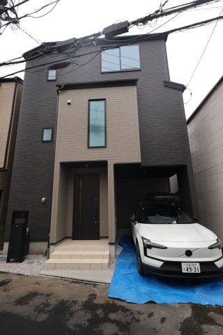 《仲介手数料無料》練馬区南大泉１丁目32-14(全1戸)新築一戸建てリナージュの外観|撮影日 2025年10月16日 15:40 曇り