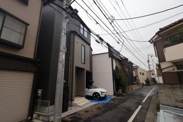 《仲介手数料無料》練馬区南大泉１丁目32-14(全1戸)新築一戸建てリナージュの外観|撮影日 2025年10月16日 15:40 曇り