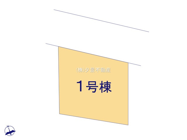 《仲介手数料無料》練馬区南大泉１丁目32-14(全1戸)新築一戸建てリナージュの区画図