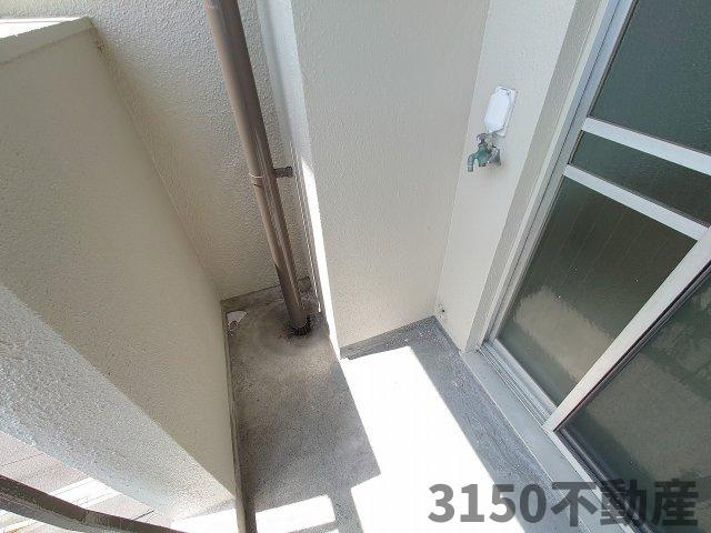 辻広ビルのバルコニー