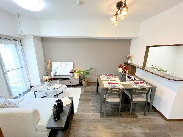 レクセルマンション中神の居間・リビング