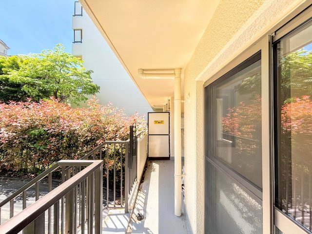 東戸塚グリーンハイツのバルコニー|◆日当たり良好なバルコニー！毎日のお洗濯にも嬉しいですね！