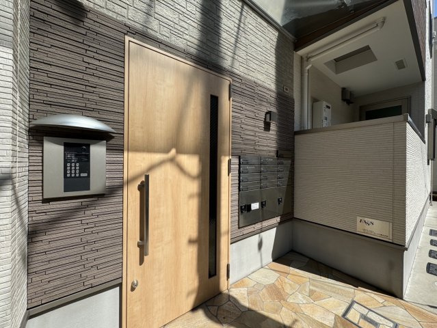 フジパレスあびこⅥ番館のエントランス