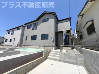 【外観】 | 完成しました。物件内部もご見学頂けます。プラス不動産販売にお任せ下さい。