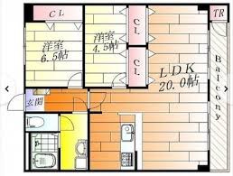 ファミリア江坂の間取り