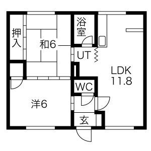 【間取り】 | 丸勝ハイツ