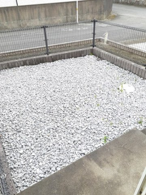 【庭】 | ヴィラエミネンスＡ | お庭が付いています