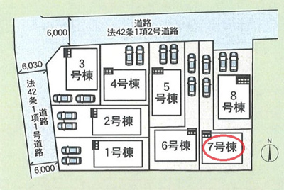 【区画図】 | クレイドルガーデン大和郡山市小南町第２ | 区画図