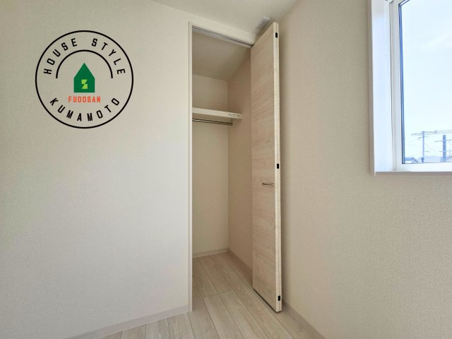 熊本市東区昭和町第3-3棟（2号棟）の収納|収納には困りません。