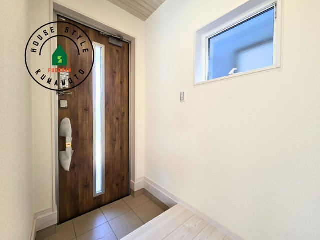 熊本市東区昭和町第3-3棟（2号棟）の防犯設備|二重ロックでしっかり防犯対策ができます。