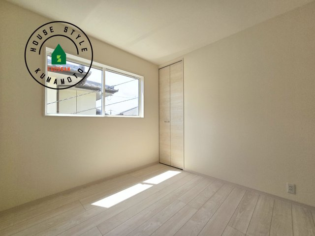 熊本市東区昭和町第3-3棟（2号棟）の和室|将来的に、琉球畳を引きまして和室風にすることも可能です。