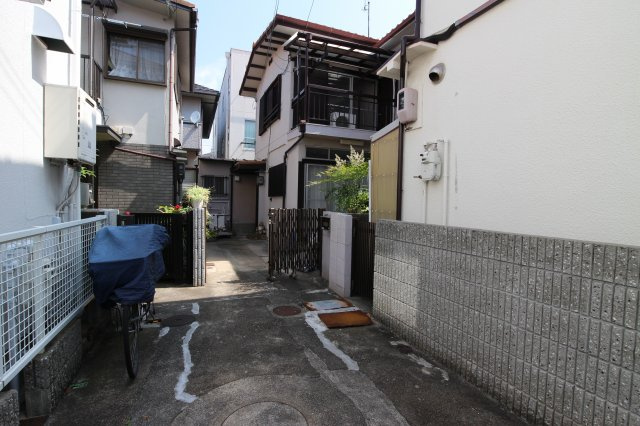 馬場通貸家の駐車場