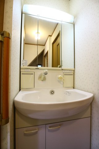 馬場通貸家の洗面所