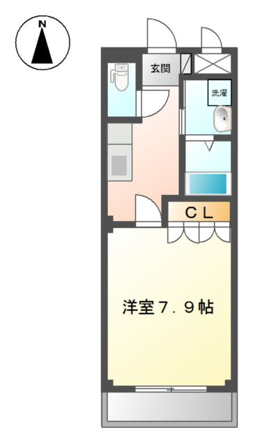 ピア三田の間取り