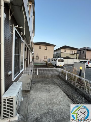 レフィナード余部のバルコニー