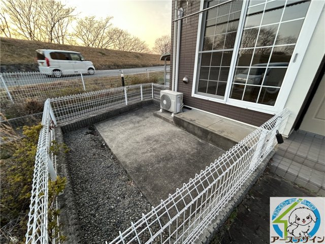 レフィナード余部のバルコニー