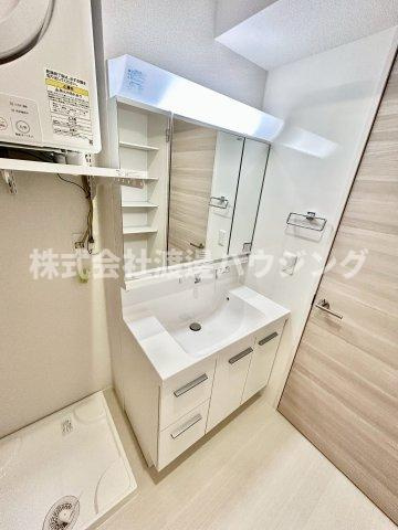 ラ・パーチェ江坂2の洗面所