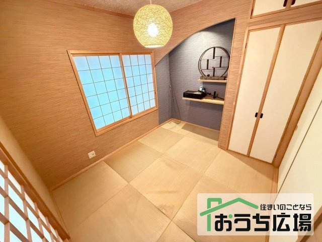 岡崎市明大寺町字大圦の和室|和室ならではの温かな和の空間で寛ぎの時間を過ごせます