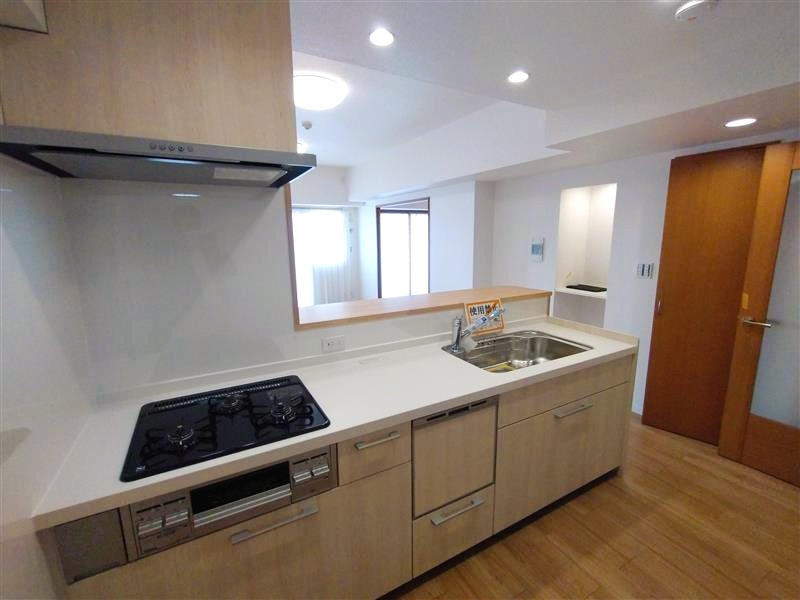 グランドメゾン茶屋ヶ坂のキッチン|お料理しやすいキッチンです