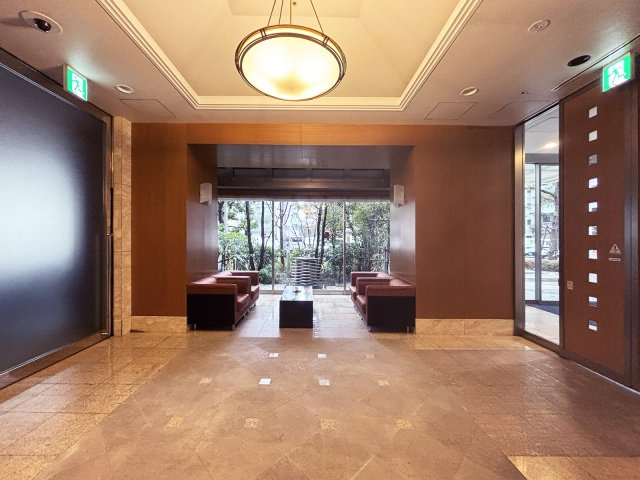 イーストコモンズ清澄白河フロントタワーのエントランス