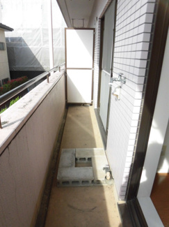 【バルコニー】 | ラベンダーハイツ | 別部屋参考写真