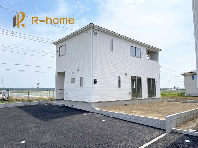 取手市紫水第3　新築戸建て　1号棟の外観|ご予約を頂ければ、『平日』はもちろん『早朝』や『夜間』もご見学可能です♪お気軽にお申し付けください♪