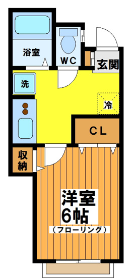 【間取り】 | 第二東コーポ