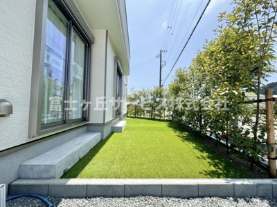 【庭】 | 島田市金谷根岸町 新築一戸建て D号棟 | 庭です