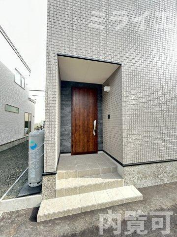 【新築戸建】札幌市東区本町1条3丁目6棟のエントランス