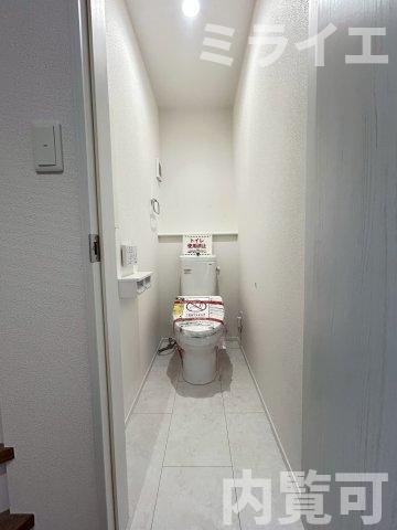 【新築戸建】札幌市東区本町1条3丁目6棟のトイレ