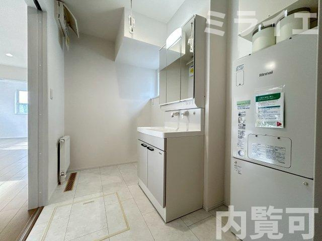 【新築戸建】札幌市東区本町1条3丁目6棟の洗面所