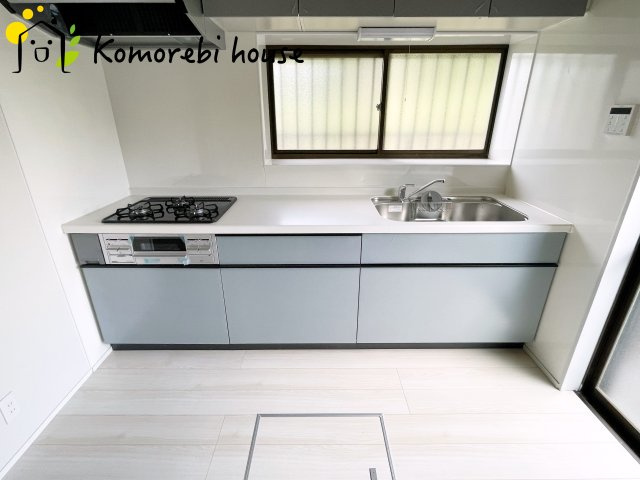 さいたま市西区指扇　中古一戸建てのキッチン|お料理しやすいキッチンです