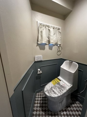 【トイレ】 | しみずサンパレスマンション | こちらも全面入れ替え