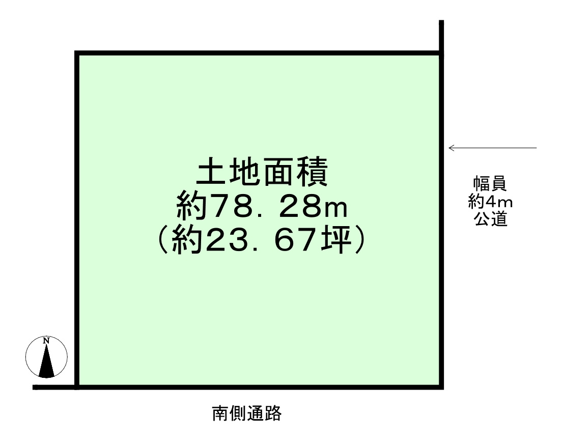 練馬区大泉学園町４丁目　土地　西武池袋線　大泉学園