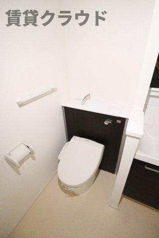 ヴィレッジゲート神明のトイレ|ゆったりとした空間のトイレです