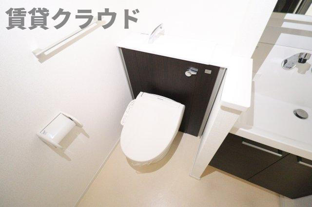 ヴィレッジゲート神明のトイレ|ゆったりとした空間のトイレです