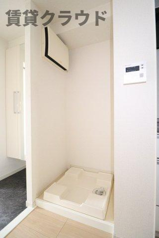 ヴィレッジゲート神明の洗面所|コンパクトで使いやすい洗面所