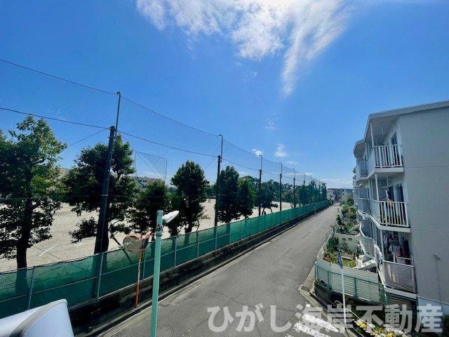 茅ヶ崎海岸松が丘ハイツＪ棟の展望|バルコニーからの眺望