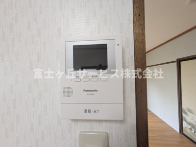 【セキュリティ】 | 磐田市福田 中古戸建て | TV付インターホンです