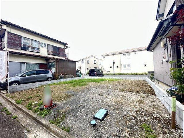 【外観】 | 志木市中宗岡2丁目　新築一戸建住宅　全1棟　(志木本店) | 販売現地／2025年5月15日撮影　
徒歩圏内に商業施設が点在する暮らしに便利な住環境で新生活を始めませんか！