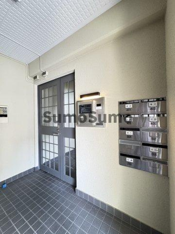 マンション石﨑のロビー