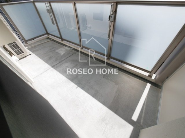 ルボワ天満橋のバルコニー