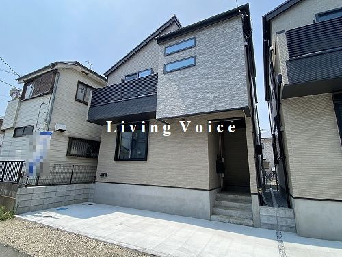 【外観】 | 【仲介手数料０円】茅ヶ崎市矢畑　新築一戸建て　全2棟 | 【仲介手数料０円】　1号棟　茅ヶ崎市矢畑　新築一戸建て　全2棟