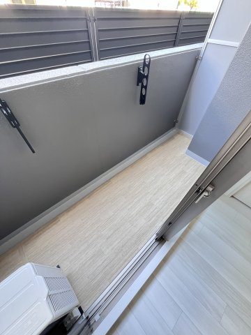 大阪市城東区中浜２丁目の賃貸マンションのバルコニー