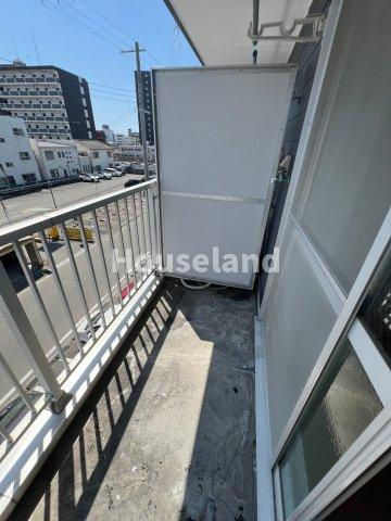 サンハイツ吉田のバルコニー