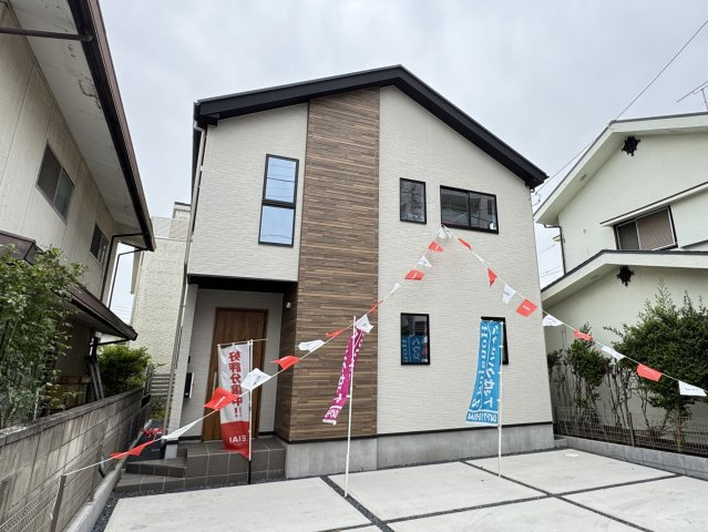 柏市十余二新築戸建（十余二７期）の外観|完成済み内覧可能です！！